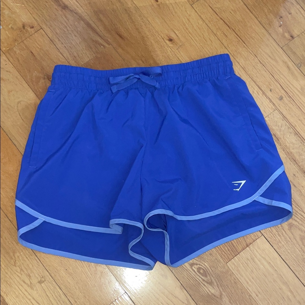 Gymshark Vibrant Blue Women's Athletic Shorts